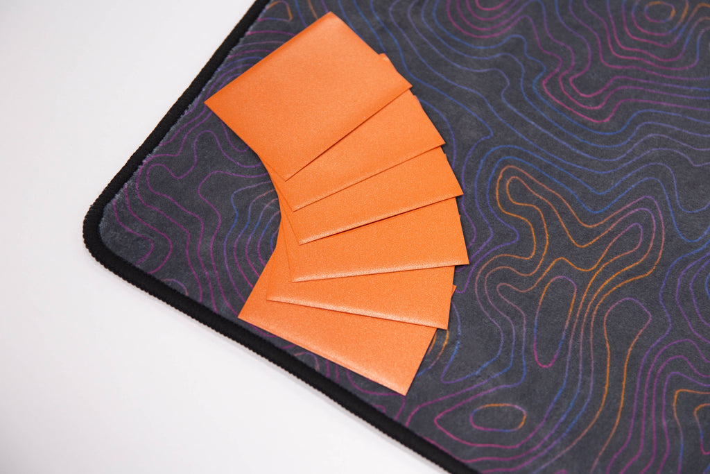 **CLEARANCE** "Topographic" Sunmask Fuzzy Cloth TCG Playmat