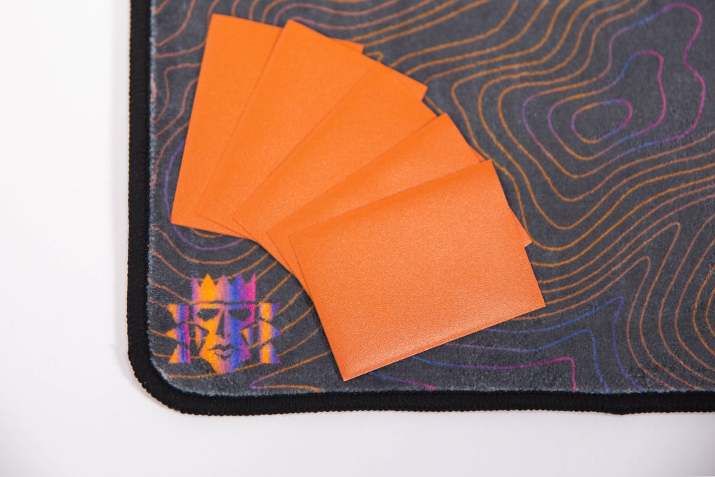 **CLEARANCE** "Topographic" Sunmask Fuzzy Cloth TCG Playmat