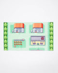 "Nostalgic Town" Foldable Cloth Playmat (Singleplayer)